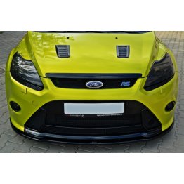 Накладка сплиттер на передний бампер вариант 2 на Ford Focus II RS рестайл